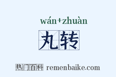 丸转是什么意思的图片